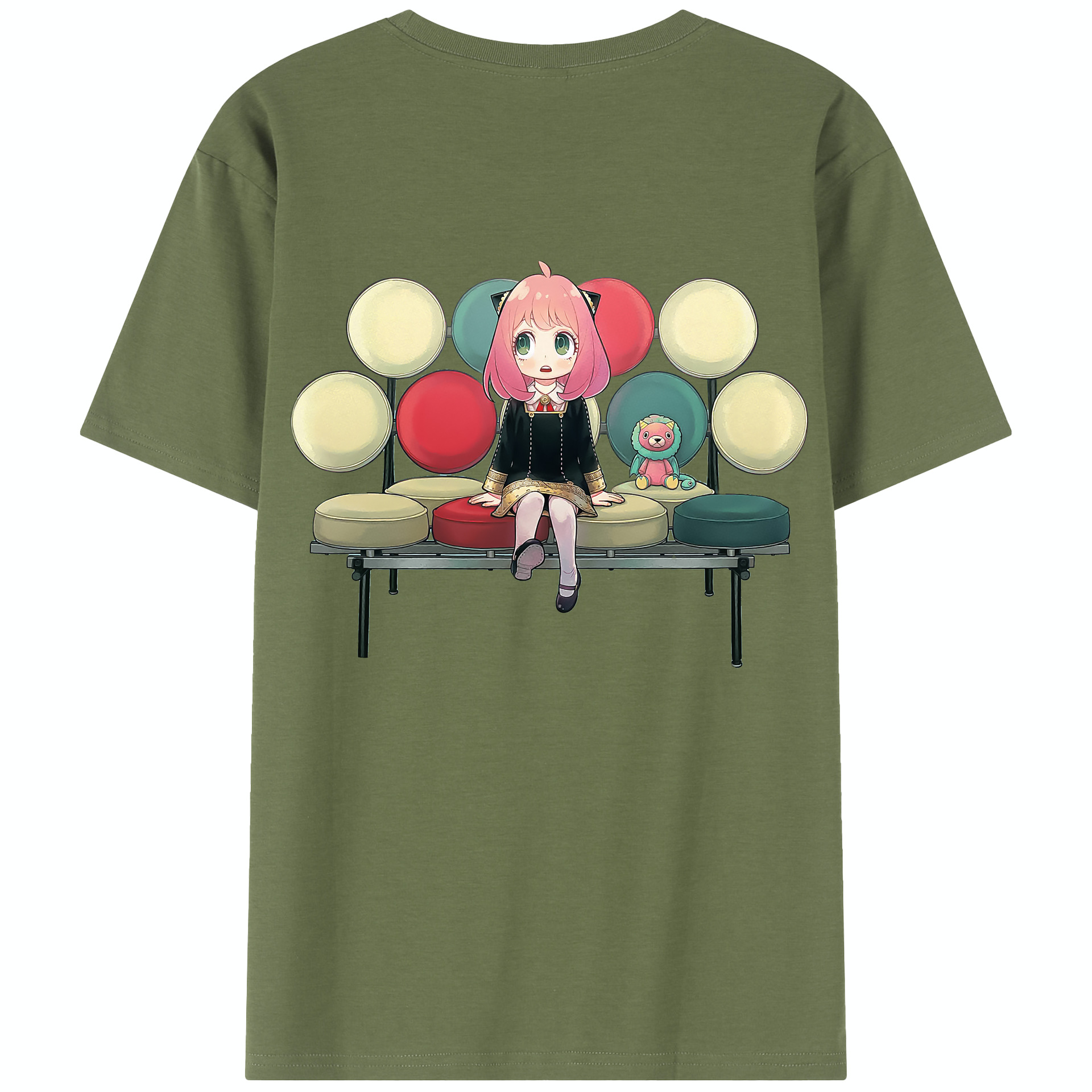 （画像用） SPY×FAMILY间谍家家酒 綿100％半袖Tシャツ（背面プリント）